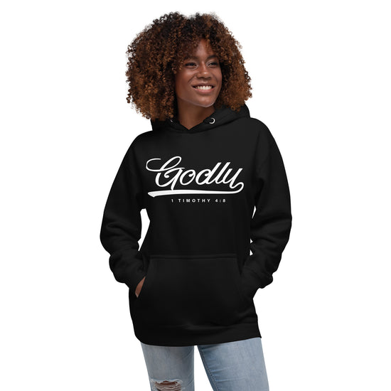 Godly_1Timothy 4:8/Unisex Hoodie
